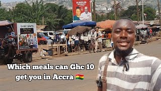 I spent 10 cedies on this  How to survive on the streets of Accra Ghana [upl. by Seidel]