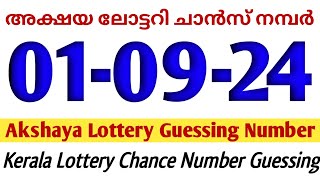 KERALA LOTTERY RESULT LIVE AKSHAYA 010924 lotterylive live [upl. by Rimhsak]