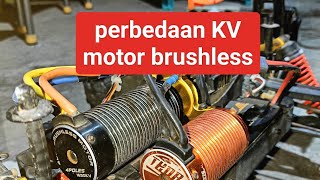 perbedaan KV tinggi dan KV rendah  dinamo brushless  apa itu KV pada motor brushless [upl. by Hyacinth]