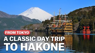 A Classic Day Trip To Hakone from Tokyo  japanguidecom [upl. by Eecrad278]