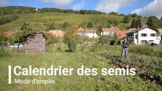 Le Calendrier des semis biodynamique [upl. by Introk]