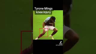 Tyrone Mings knee injury Expert explains  premierleague epl football soccer [upl. by Harshman681]