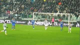 Juventus Udinese 40 il primo fantastico gol di Pogba [upl. by Batory]