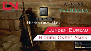 AC Valhalla Lunden Bureau Location  Hidden Ones Mask Wealth [upl. by Binetta]