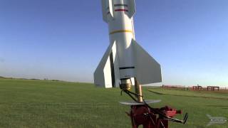 First Aerotech Strong Arm Model Rocket Launch At MAM Field [upl. by Voltz799]