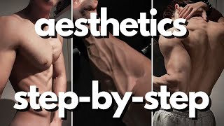 Secrets on how to build an Aesthetic Physique StepbyStep [upl. by Hampton]