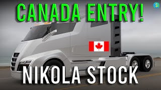 NIKOLA ENTERS CANADA TIME TO BUY STOCK NKLA Stock 18 September  One Dollar World [upl. by Gussie]