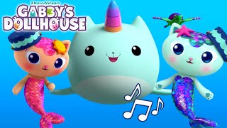 Mermaid Cruise Ship Song  GABBYS DOLLHOUSE  Netflix [upl. by Sinnard388]