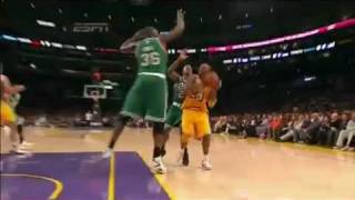 Kobe Stares at Shaq After And1 [upl. by Netta]