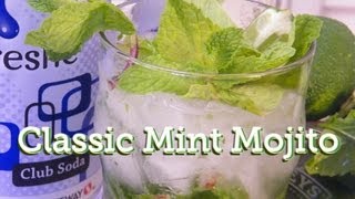 How to Make a Mojito  Mint Mojito Cocktail Recipe  TheFNDCcom [upl. by Yromas]