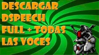 como descargar dspeech con todas las voces Para PC [upl. by Antons607]