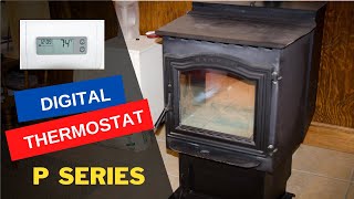 How to wire a Digital Thermostat on Harman pellet stove [upl. by Eenar894]