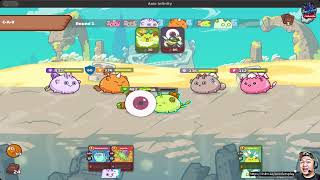 24 Lets Play Axie Infinity Classic and earn AXP Axie Experience Points update 2023 axieinfinity [upl. by Haliek]