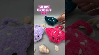 Stingrays are getting made Market prepping crochet market marketing [upl. by Erina56]