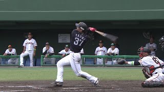 ソフトバンクの4番・生海は4打数4安打と絶好調！ 2023年プロ野球ファーム日本選手権 [upl. by Gal]