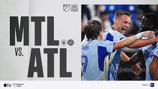 CF Montréal vs Atlanta United  Audi 2024 MLS Cup Playoffs  Full Match Highlights [upl. by Lettig]