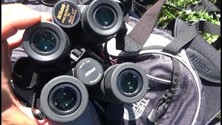 Comparison Nikon Prostaff 7S 10x42 vs Nikon Prostaff P7 10x42 [upl. by Ern505]