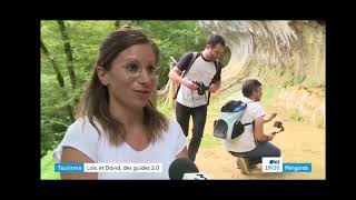 France 3 Périgords pour notre blog  Le Conquil Dordogne reportage du jeudi 1er août 2024 [upl. by Adnarym]