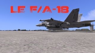 Arma 3 Mod  Présentation de lavion FA18 [upl. by Teemus]