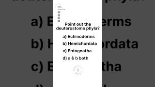 Phylum belongs deuterostome  Biology  Zoology KMH Online Schooling [upl. by Botnick]