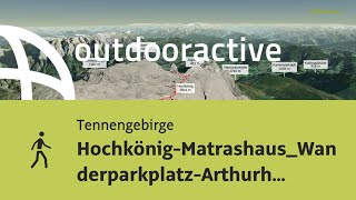 HochkönigMatrashausWanderparkplatzArthurhaus 3 September 2022 0515 [upl. by Akinajnat922]