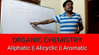 Organic Chemistry  aliphatic alicyclic and aromatic  mahamaya coachings [upl. by Enelyar]