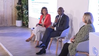 Our Founder Mr Tony O Elumelu CFR at the Clinton Global Initiative Discussion at COP 28 in Dubai [upl. by Eltsyek680]