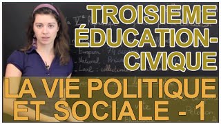 La vie politique et sociale  Partie 1  Education Civique  3e  Les Bons Profs [upl. by Margeaux]