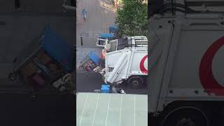 RUBBISH COLLECTION VAN LONDON views shortvideos subscribe shorts viralvideos viral trending [upl. by Alokin]