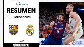 Barça  Real Madrid 8579 RESUMEN  Liga Endesa 202324 [upl. by Dyol]