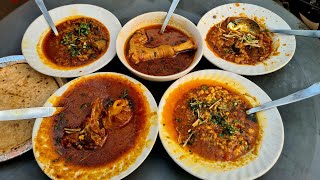 Delhis Best Magaz Masala Paya Soup keema Kaleji Meat Curry Mutton Peti Everything Under Rs 150 [upl. by Hezekiah]