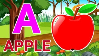 abcd cartoon video a for apple b for ball cartoon abcd rhymes video अ से अनार abcd song abcde [upl. by Lawford]