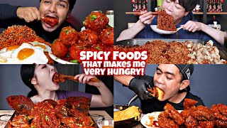 SPICY Mukbang Moments That Makes Me So HUNGRY🌶️🥵🤤 [upl. by Trainer102]