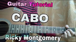 Ricky Montgomery  Cabo  Easy Guitar Tutorial LessonChordsHow to play [upl. by Eelek]