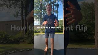 How to do a front flip 4 easy steps [upl. by Felice]