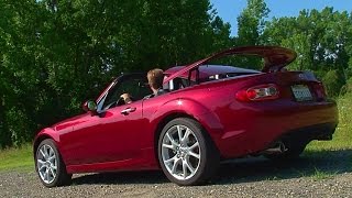 2014 Mazda MX5 Miata  TestDriveNowcom Review by Auto Critic Steve Hammes  TestDriveNow [upl. by Salema960]