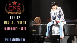 Guns N Roses Live At quotThe O2 Dublin Ireland Sep 12010quot Multicam [upl. by Odlanra]