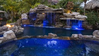 How to Build A Beautiful Waterfall Aquarium Very Easy \ For Your Family Garden [upl. by Alya885]