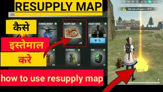 how to use resupply map in free firekaise resupply map use karna hesharkx gaming [upl. by Larrabee]