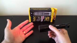 Nitecore SRT7 XML2 White LED tricolored LEDs 1x18650 2xCR123ARCR review by selfbuilt [upl. by Simonsen]