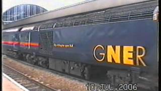 Valenta HST Erupts from Newcastle  10th July 2006 [upl. by Airol]