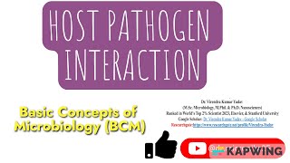 Host pathogen interaction I Vectors I Carriers I Parasites I Pathogens I Medical microbiologyAudio [upl. by Woodford282]