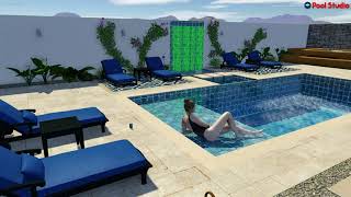 Projet JardinPiscine Accent du Sud [upl. by Nivra947]