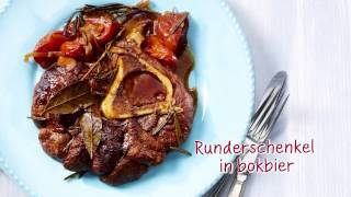 Keurslager recept  Runderschenkel in bokbier [upl. by Lebasy]