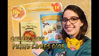 Découverte collection Disney  Mes petits livres dor [upl. by Aniteb]