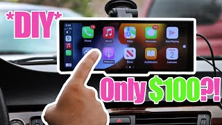 How to Add Apple CarPlay to ANY Car for 100  LAMTTO RC06 [upl. by Maxa889]