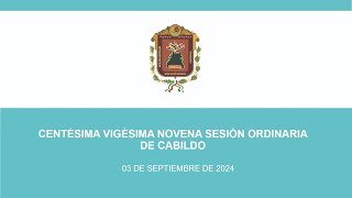 Centésima Vigésima Novena Sesión Ordinaria de Cabildo del Ayuntamiento de Metepec [upl. by Wane376]