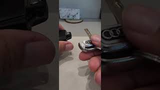 battery replacement fob audi key a4 a6 [upl. by Nnalorac]