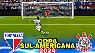 Fortaleza x Corinthians Copa SulAmericana 2024 [upl. by Hallock141]