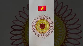 Spirograph Drawing 🇻🇳 spirograph satisfying shorts [upl. by Boylston]